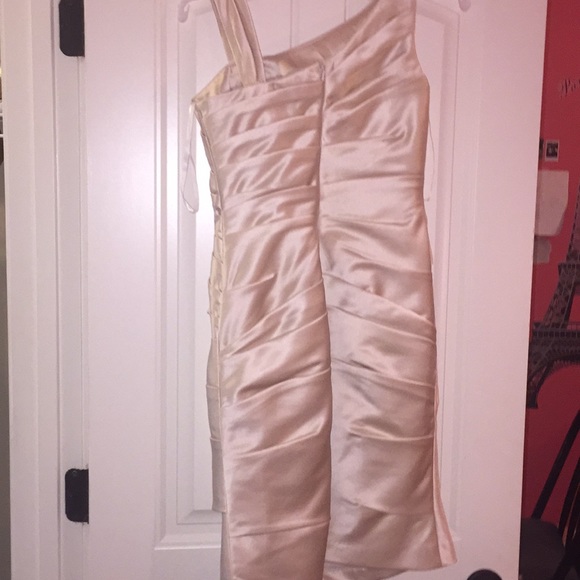 Champagne Bridesmaid Dress - Picture 2 of 2